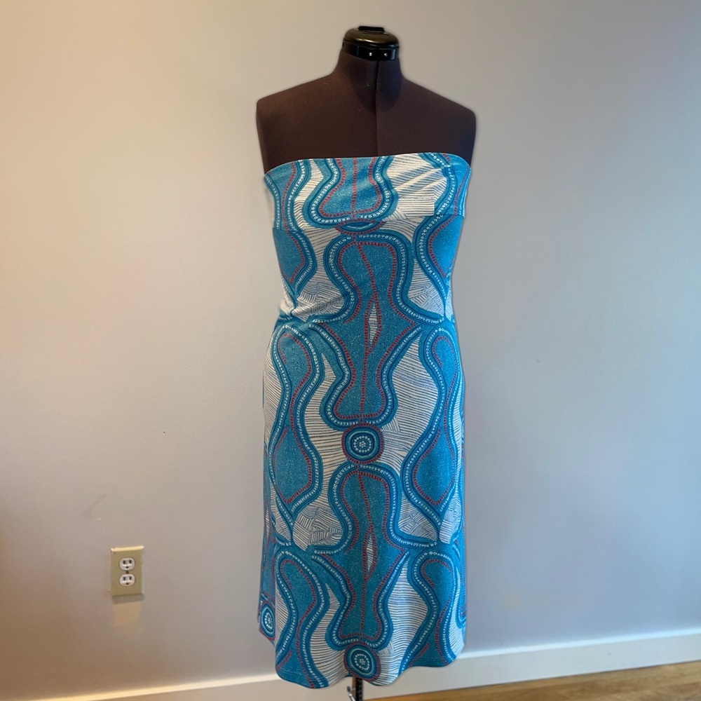 Bcbg strapless dress
